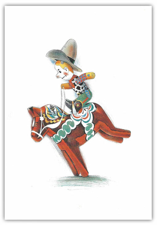 Lasse Åberg Bucking Dala Bronco No: 25