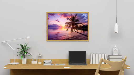 Solnedgång Tropical beach Poster - Bild 2