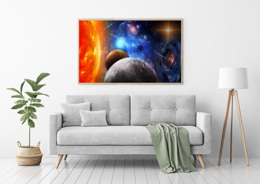Planeter och svart hål Poster - Bild 2