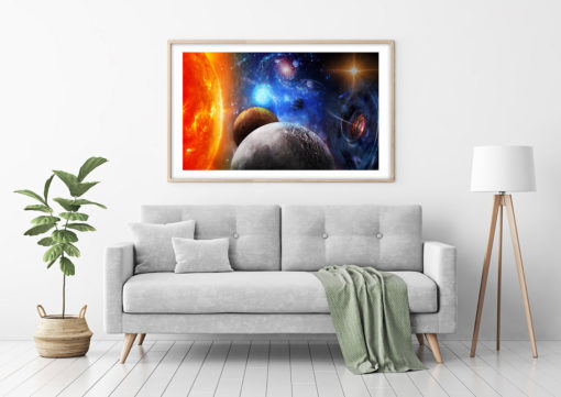 Planeter och svart hål Poster - Bild 3