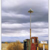 Vintage tankstation Poster