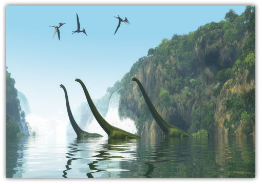 Poster Dinosaurier 4