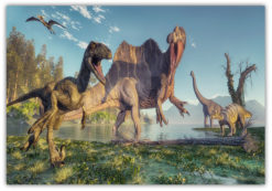 Poster Dinosaurier 5