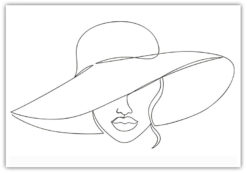 Line Art hatt fashion 2