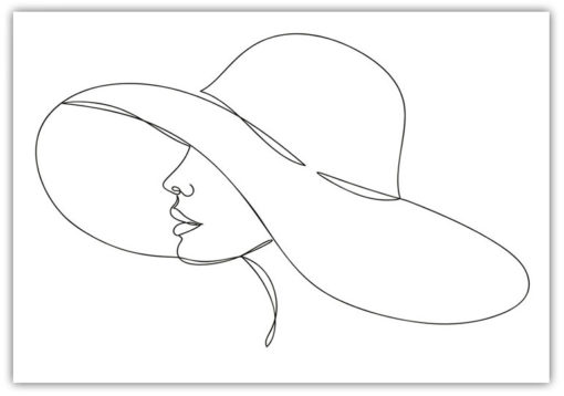 Line Art hatt fashion 1