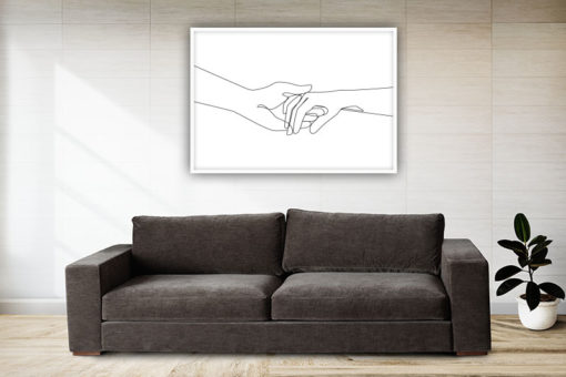 Line Art illustration händer - Bild 2