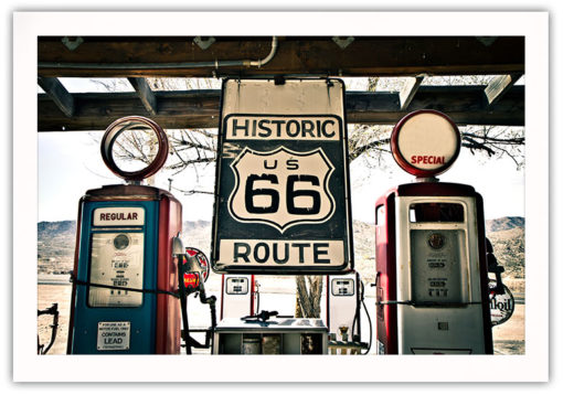 Historiskt Route 66 tankstation - Bild 2