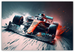 Formula 1 Car Poster