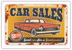 Car Sales Poster