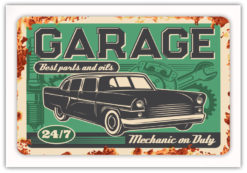 Garage Poster