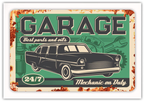 Garage Poster