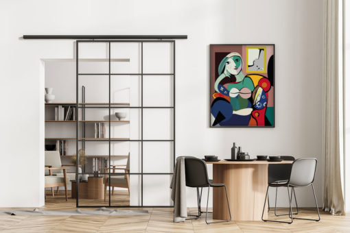 Colorful abstract, inspired by Picasso Poster - Bild 3
