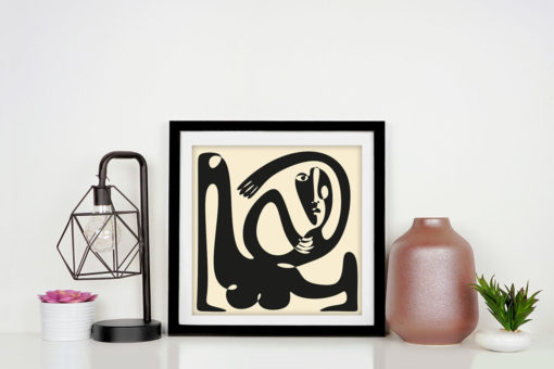 Abstrakt Picasso inspiration Poster - Bild 3