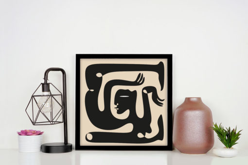 Abstrakt Picasso inspiration Poster - Bild 2