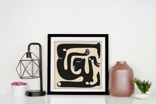 Abstrakt Picasso inspiration Poster - Bild 3