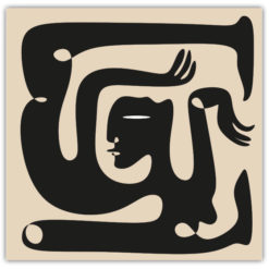 Abstrakt Picasso inspiration Poster