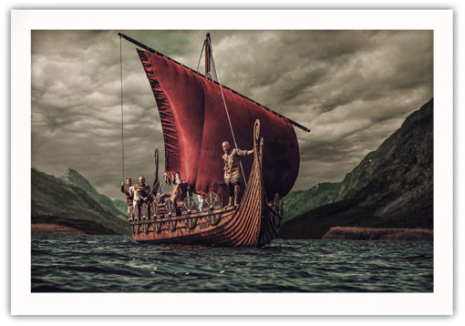 Vikingaskepp poster - Bild 2