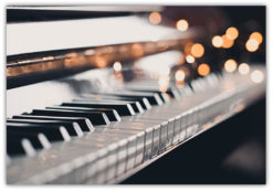 Piano tangenter poster