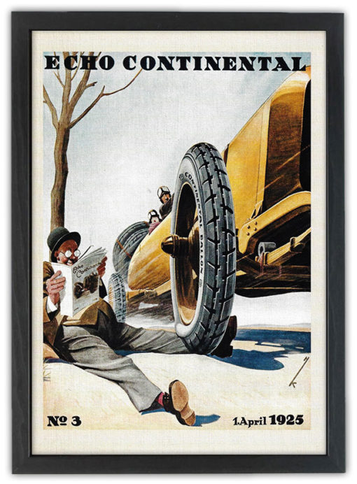 Nostalgiskt retro Echo Continental kort 15x21cm - Bild 2