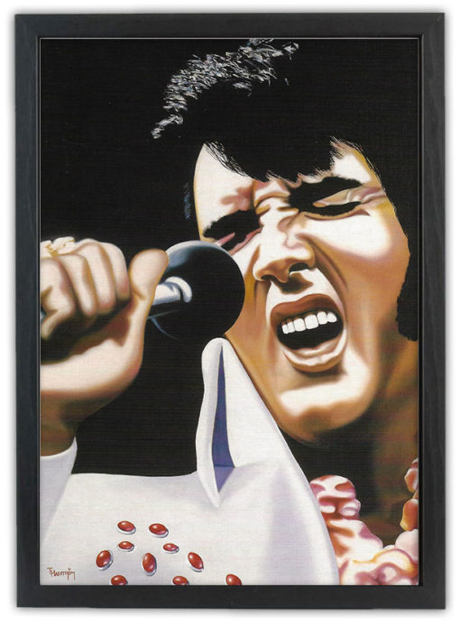 Nostalgiskt retro Kort Elvis Presley 15x21cm - Bild 3