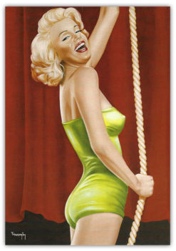 Nostalgiskt retro Marilyn Monroe 50x70cm