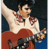 Nostalgiskt retro Kort Elvis Presley 3 15x21cm