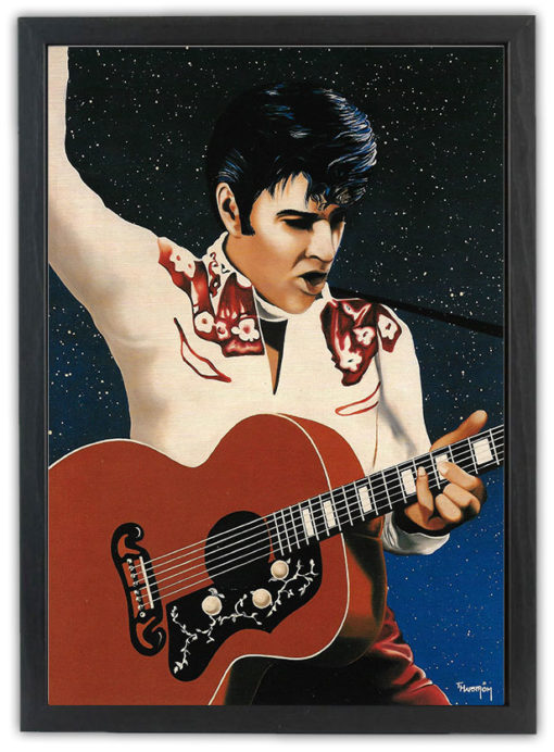 Nostalgiskt retro Kort Elvis Presley 3 15x21cm - Bild 2