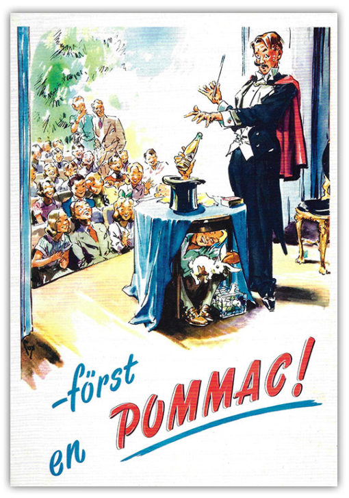 Nostalgiskt Pommac15x21cm