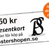 Presentkort att ge bort