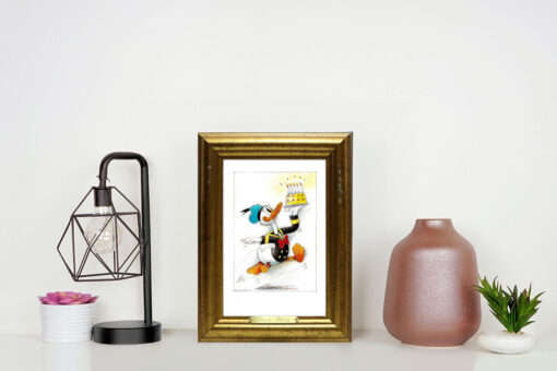 Lasse Åberg Tavla TILL CARL BARKS (090)