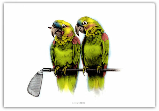 Lasse Åberg GREEN BIRDIES No: 94