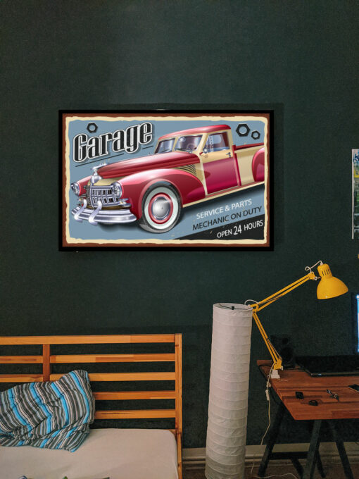 Garage Service & Parts Poster - Bild 2