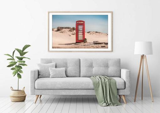 Vintage classics röd telefonbox poster - Bild 3