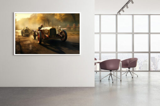 Vintage car racing Poster - Bild 3