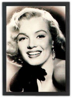 Nostalgiskt retro Kort Marilyn Monroe profil 15x21cm
