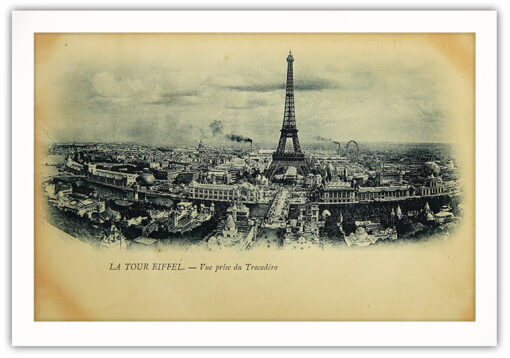 Paris i vintage stil Poster - Bild 3