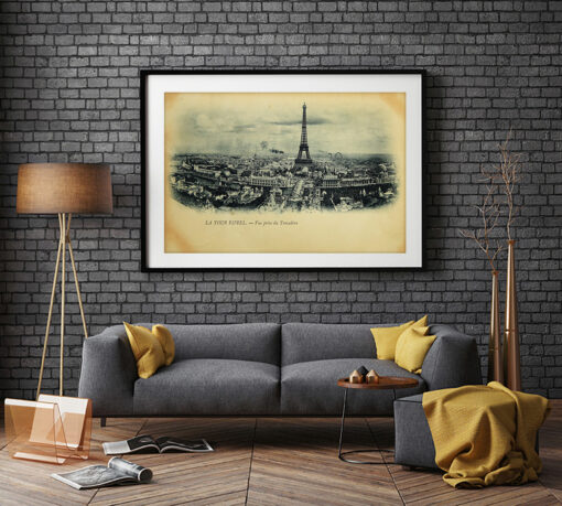 Paris i vintage stil Poster - Bild 4