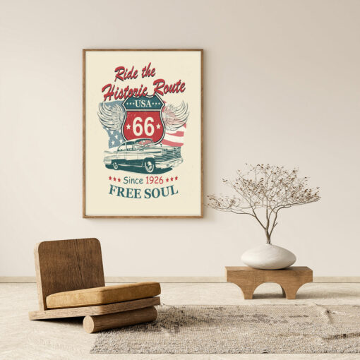 Ride the Historic Route Poster - Bild 2