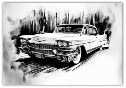 Classic Car Cadillac poster
