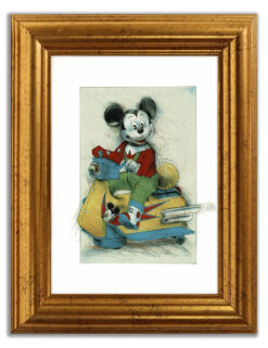 Lasse Åberg MICKEY SCOOTER No: 01