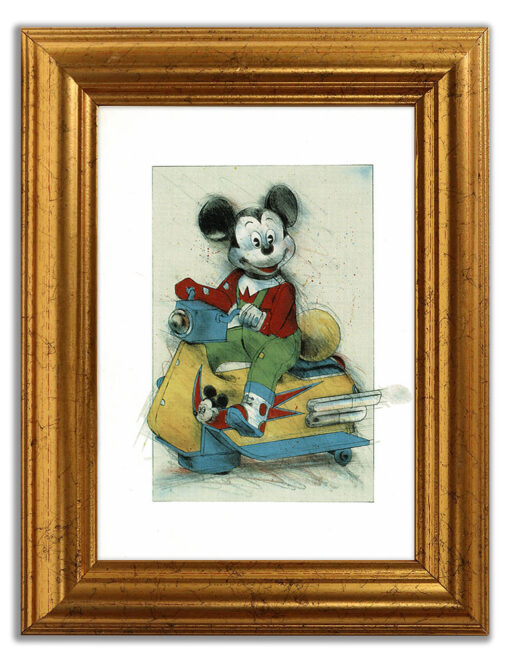 Lasse Åberg MICKEY SCOOTER No: 01
