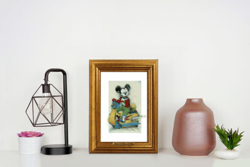 Lasse Åberg MICKEY SCOOTER No: 01