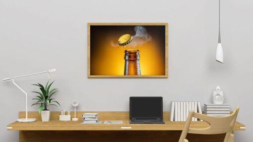 Öppning av kall ÖL poster
