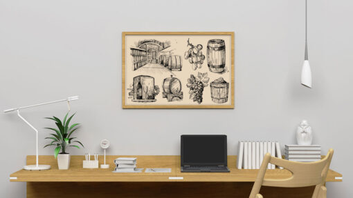 Vin kollektion poster - Bild 3