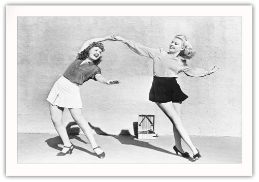 Vintage utomhusdans Poster - Bild 4