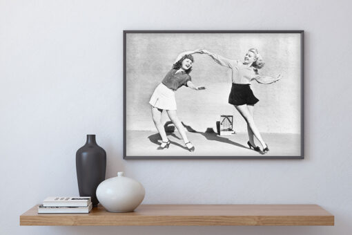 Vintage utomhusdans Poster - Bild 3