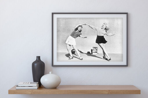 Vintage utomhusdans Poster - Bild 2