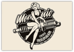 Mechanics repaire poster