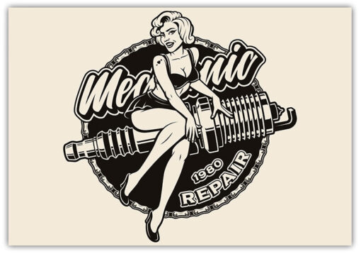 Mechanics repaire poster