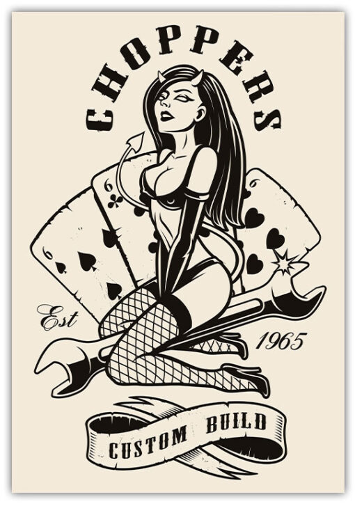 Choppers Custom Build poster